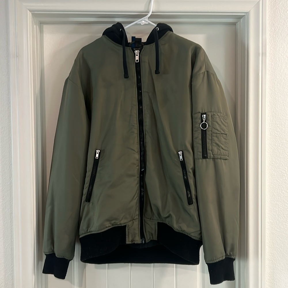 Divided Bomber Jacket